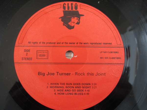 Big Joe Turner - Rock This Joint (LP) (Very Good Plus (VG+)) - Image 4