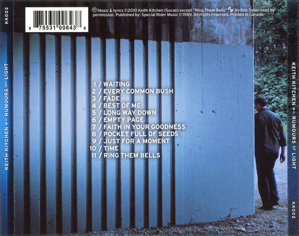 Keith Kitchen (2) - Rumours Of Light (CD, Album) (Mint (M)) - Image 2