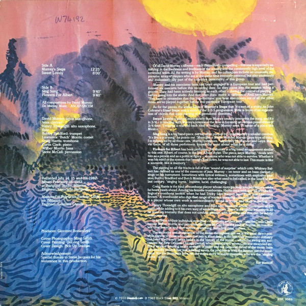 David Murray Octet - Murray's Steps (LP, Album) (Near Mint (NM or M-)) - Image 2