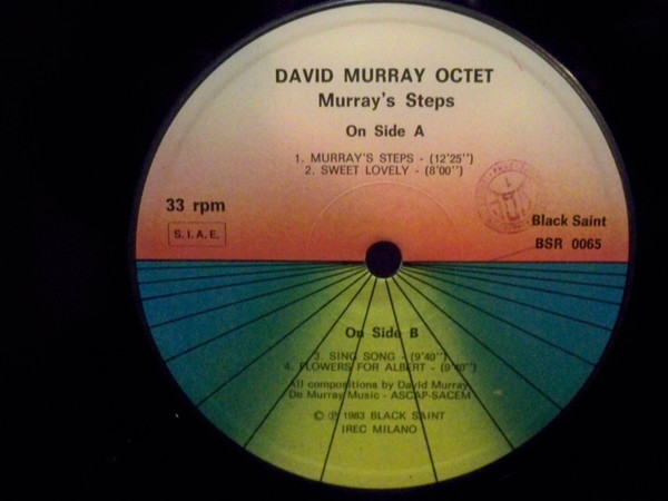 David Murray Octet - Murray's Steps (LP, Album) (Near Mint (NM or M-)) - Image 3