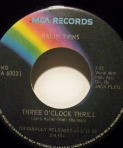 Alternative view of Kalin Twins - When / Three O'Clock Thrill (7", RE) (Very Good Plus (VG+))