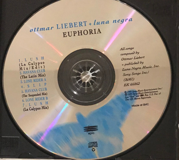 Ottmar Liebert And Luna Negra - Euphoria (CD, Maxi) (Near Mint (NM or M-)) - Image 4