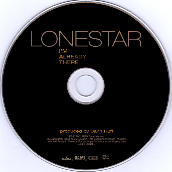 Lonestar (3) - I'm Already There (CD, Album) (Near Mint (NM or M-)) - Image 3