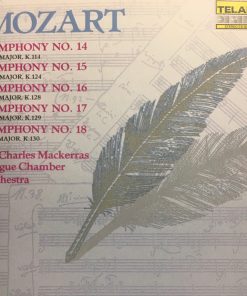 Mozart*, Prague Chamber Orchestra, Sir Charles Mackerras - Symphony No. 14, No.15, No. 16, No. 17, & No. 18 (CD, Album) (Near Mint (NM or M-))