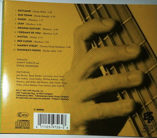 Jimmy Haslip - Arc (CD, Album) (Near Mint (NM or M-)) - Image 2