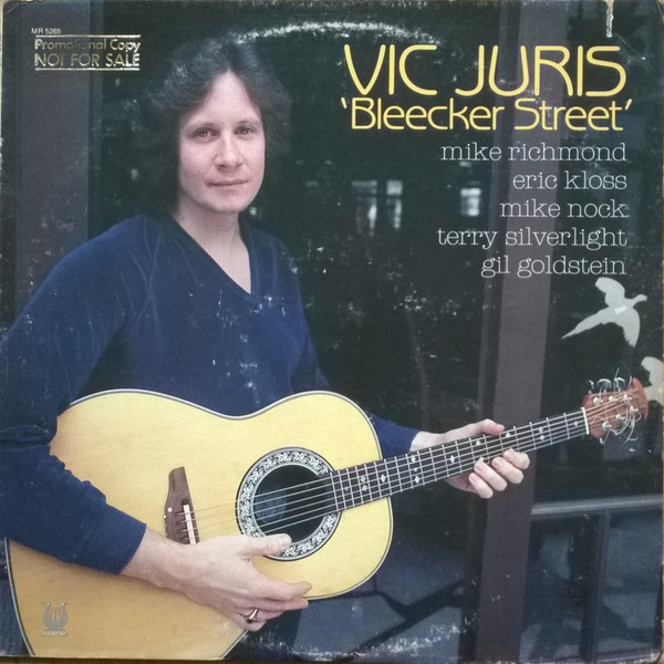 Vic Juris - Bleecker Street (LP, Album, Promo) (Very Good Plus (VG+))