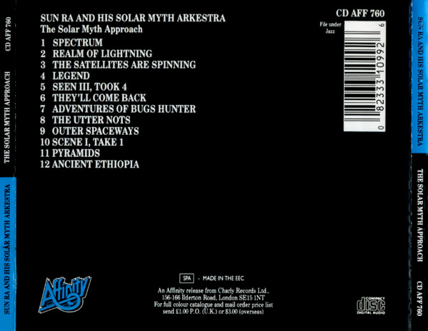 The Sun Ra Arkestra - The Solar Myth Approach (CD, Comp, RE) (Near Mint (NM or M-)) - Image 2