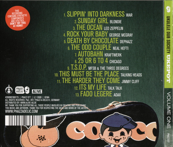 Ukulele Dub Society - Uke Pot Volume One (CD, Album) (Near Mint (NM or M-)) - Image 2