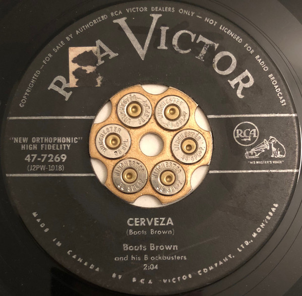 Boots Brown And His Blockbusters - Cerveza / Juicy (7", Single) (Near Mint (NM or M-))