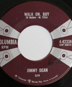 Alternative view of Jimmy Dean - P.T. 109 / Walk On, Boy (7") (Near Mint (NM or M-))