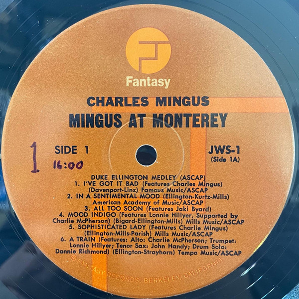 Charles Mingus - Mingus At Monterey (2xLP, Album, Mono, Bal) (Very Good Plus (VG+)) - Image 5