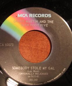 Grady Martin And The Slew Foot Five - Hot Lips / Somebody Stole My Gal (7") (Very Good Plus (VG+))