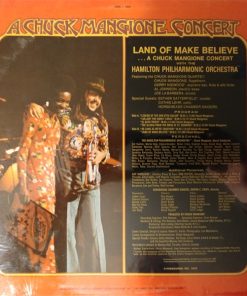 Alternative view of Chuck Mangione With Hamilton Philharmonic Orchestra - Land Of Make Believe... A Chuck Mangione Concert (LP, Album, RE) (Very Good Plus (VG+))