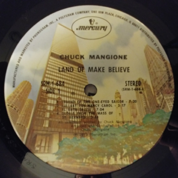 Chuck Mangione With Hamilton Philharmonic Orchestra - Land Of Make Believe... A Chuck Mangione Concert (LP, Album, RE) (Very Good Plus (VG+)) - Image 3