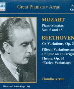 Claudio Arrau / Mozart*, Beethoven* - Arrau: Mozart / Beethoven (Historical Recordings 1941) (CD, Comp, RM) (Near Mint (NM or M-))