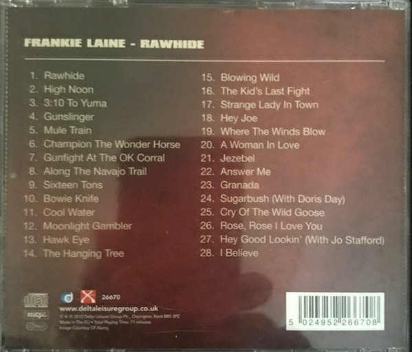 Frankie Laine - Rawhide (CD, Comp) (Near Mint (NM or M-)) - Image 2