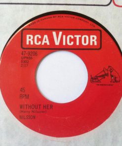 Harry Nilsson - Without Her (7", Single) (Near Mint (NM or M-))