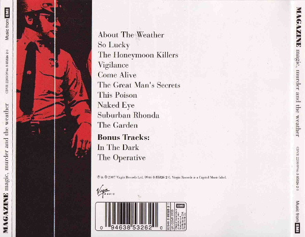 Magazine - Magic, Murder And The Weather (CD, Album, RE, RM, Med) (Near Mint (NM or M-)) - Image 2