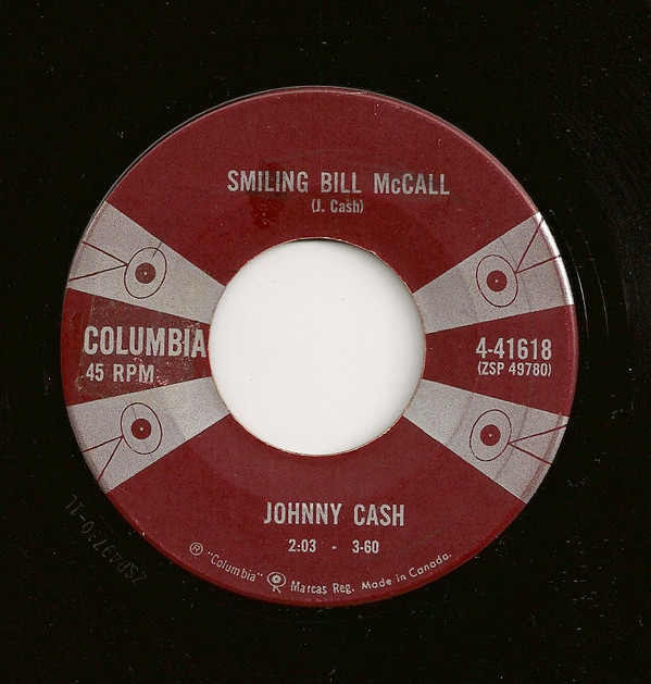 Johnny Cash - Smiling Bill McCall / Seasons Of My Heart (7") (Very Good (VG))