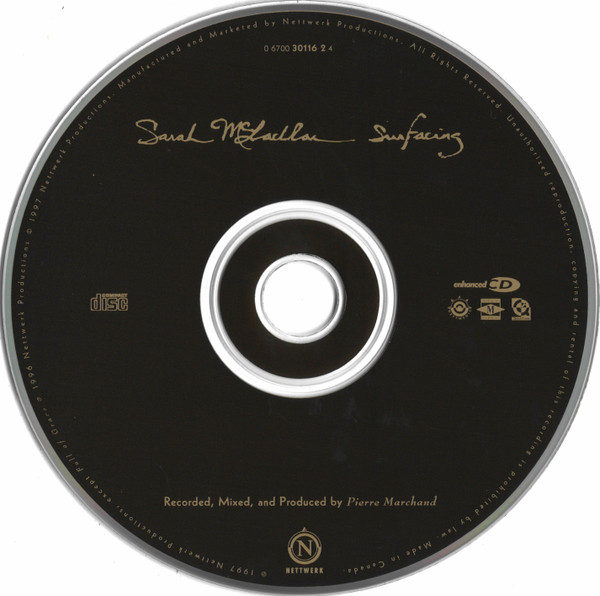 Sarah McLachlan - Surfacing (CD, Album, Enh) (Near Mint (NM or M-)) - Image 3