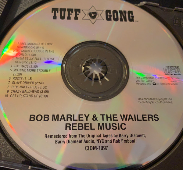 Bob Marley & The Wailers - Rebel Music (CD, Comp, RE, RM) (Near Mint (NM or M-)) - Image 3