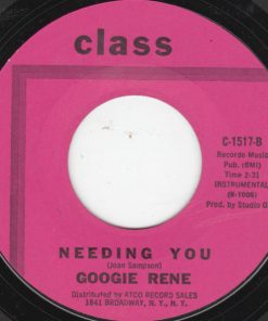 Alternative view of Googie Rene Combo - Smokey Joe's La La / Needing You (7", Single) (Good Plus (G+))
