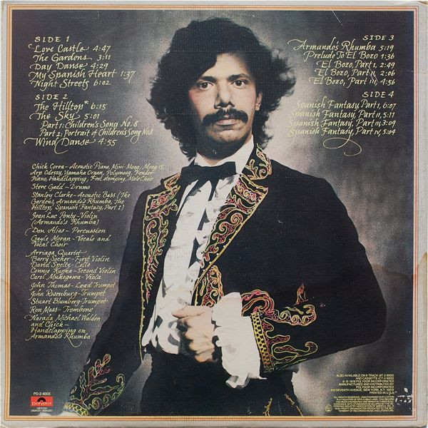 Chick Corea - My Spanish Heart (2xLP, Album, Pit) (Very Good Plus (VG+)) - Image 2