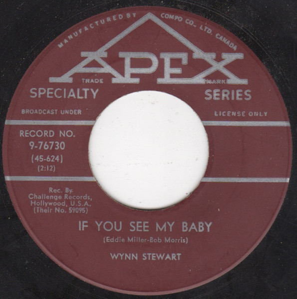 Wynn Stewart - If You See My Baby (7") (Near Mint (NM or M-))