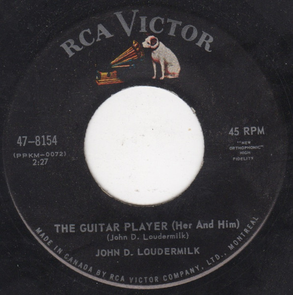 John D. Loudermilk - The Guitar Player (Her And Him) (7", Single) (Very Good Plus (VG+))