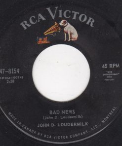 Alternative view of John D. Loudermilk - The Guitar Player (Her And Him) (7", Single) (Very Good Plus (VG+))