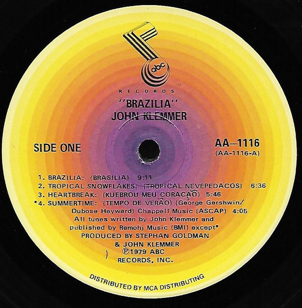 John Klemmer - Brazilia (LP, Album, Pic) (Very Good Plus (VG+)) - Image 2
