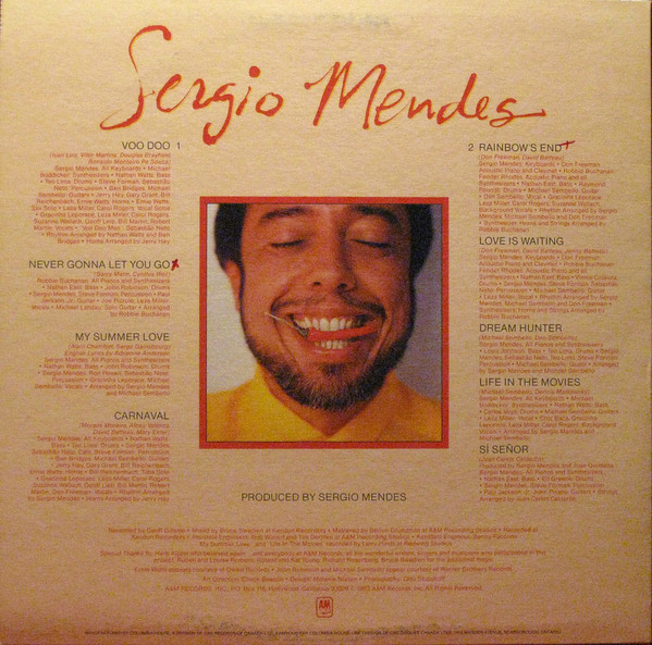 Sérgio Mendes - Sergio Mendes (LP, Club) (Near Mint (NM or M-)) - Image 2