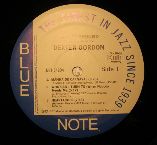 Dexter Gordon - Gettin' Around (LP, Album, RE) (Near Mint (NM or M-)) - Image 4