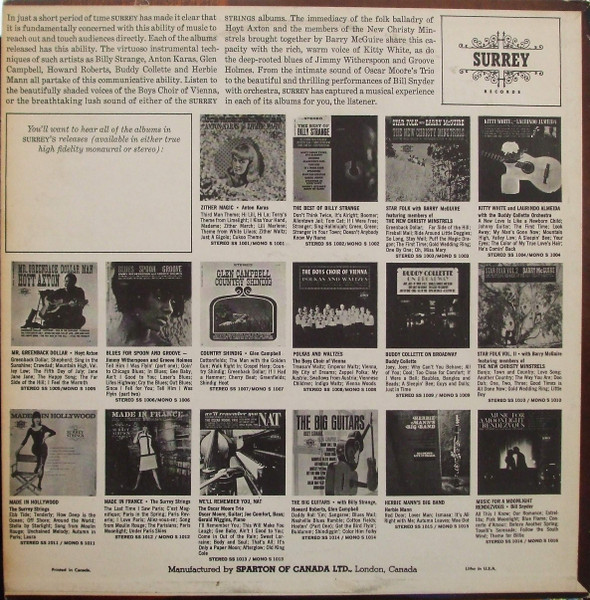 Herbie Mann - Herbie Mann's Big Band (LP, Album, Mono, RE) (Very Good (VG)) - Image 2