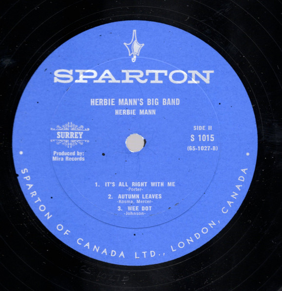 Herbie Mann - Herbie Mann's Big Band (LP, Album, Mono, RE) (Very Good (VG)) - Image 4