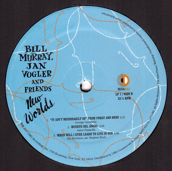 Bill Murray, Jan Vogler And Friends* - New Worlds (2xLP, Album) (Near Mint (NM or M-)) - Image 4
