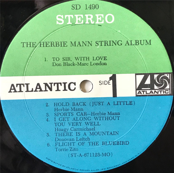 Herbie Mann - The Herbie Mann String Album (LP, Album, MO ) (Very Good (VG)) - Image 3