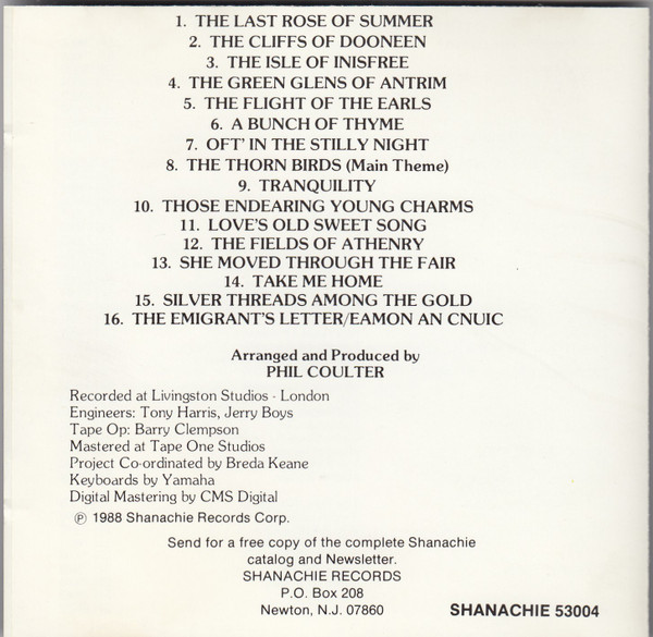 Phil Coulter - Sea Of Tranquility (CD, Album, RP) (Near Mint (NM or M-)) - Image 4