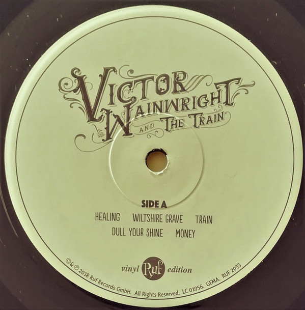 Victor Wainwright & The Train (4) - Victor Wainwright & The Train (LP, Album) (Very Good Plus (VG+)) - Image 3
