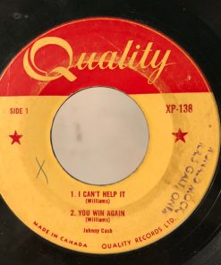 Alternative view of Johnny Cash - Johnny Cash Sings Hank Williams (7", EP) (Very Good (VG))