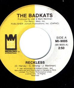 The Badkats - Reckless (7") (Near Mint (NM or M-))