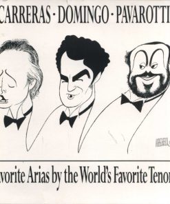 José Carreras, Placido Domingo, Luciano Pavarotti - Favorite Arias By The World's Favorite Tenors (CD, Comp) (Near Mint (NM or M-))