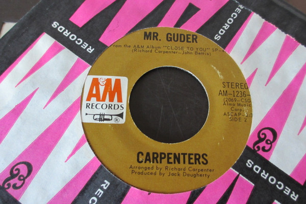 Carpenters - Merry Christmas, Darling (7", Single) (Very Good Plus (VG+)) - Image 2