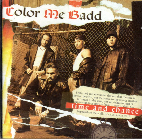 Color Me Badd - Time And Chance (CD, Album, Club) (Near Mint (NM or M-))