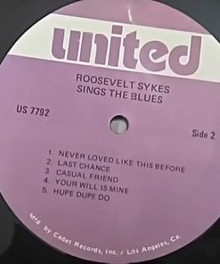 Roosevelt Sykes - Roosevelt Skyes Sings The Blues (LP, RE) (Very Good Plus (VG+)) - Image 4