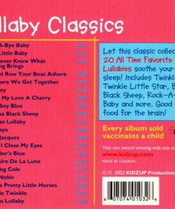 Alternative view of Wendy Wiseman - Lullaby Classics (20 Best Loved Lullabies) (CD, Album, Comp) (Mint (M))