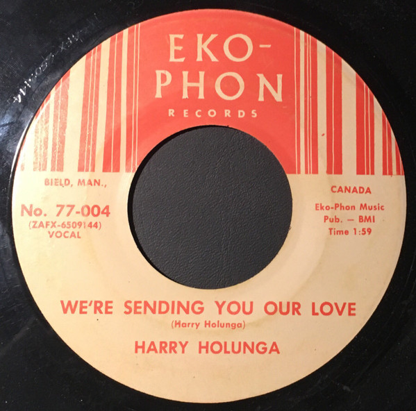 Harry Holunga - We're Sending You Our Love (7", Single) (Near Mint (NM or M-))