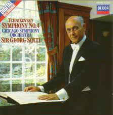 Pyotr Ilyich Tchaikovsky, Chicago Symphony Orchestra, Georg Solti - Symphony No.4 (CD, Album, PDO) (Near Mint (NM or M-))