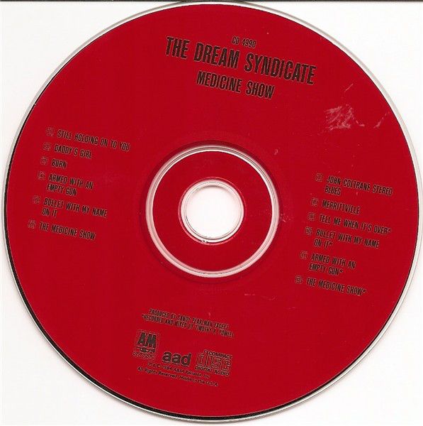 The Dream Syndicate - Medicine Show (CD, Album, RM) (Near Mint (NM or M-)) - Image 3