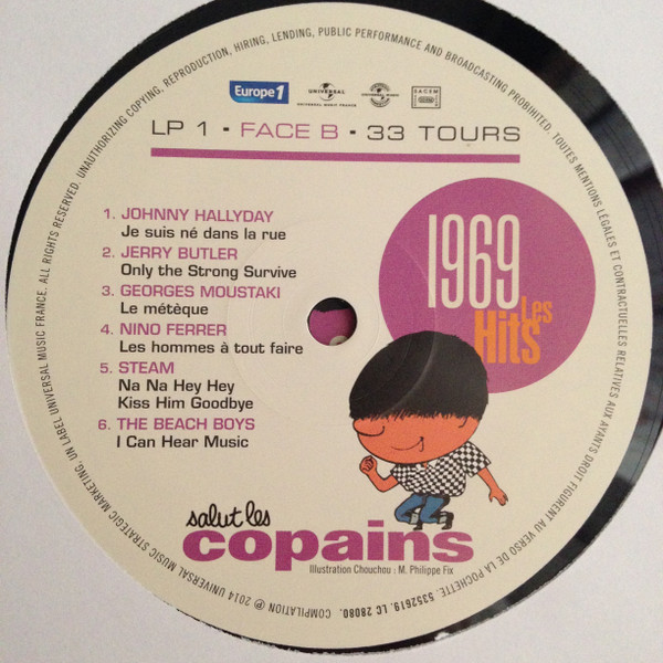 Various - Salut Les Copains 1969 Les Hits (2xLP, Comp) (Near Mint (NM or M-)) - Image 4